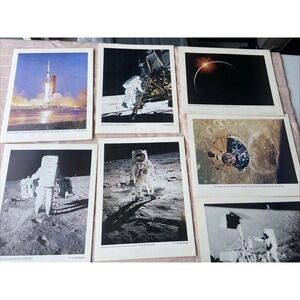 Lot Of 33 NASA Original Photos Numbered By NASA Rare 14x11 Extremely Rare